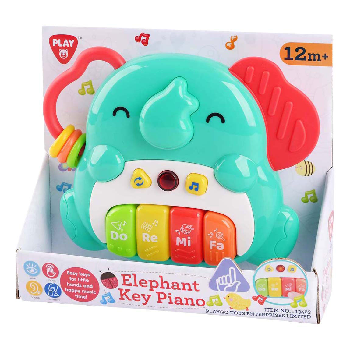 Playgo Olifant Toetsenpiano