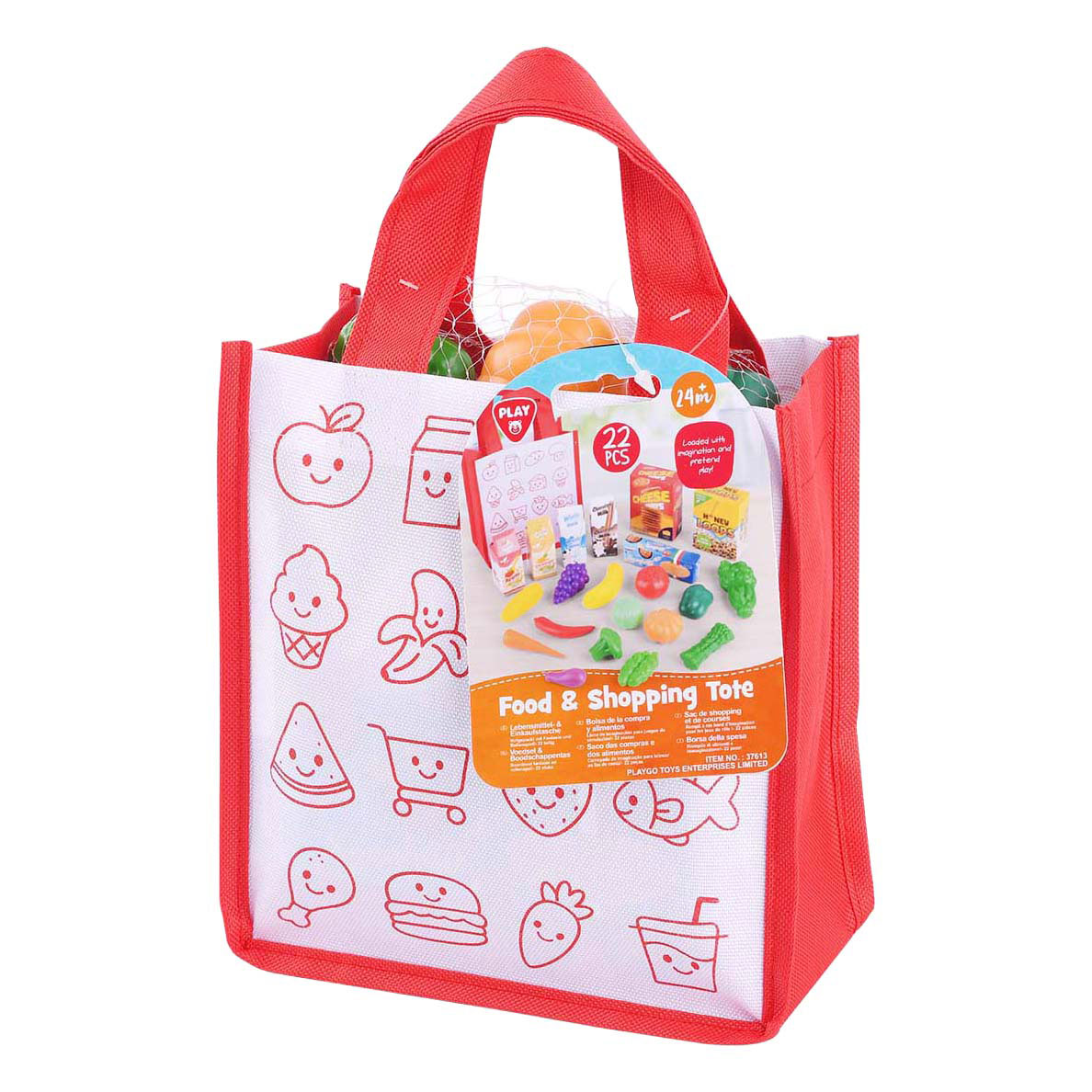 Playgo Boodschappen Speelset - 22dlg.