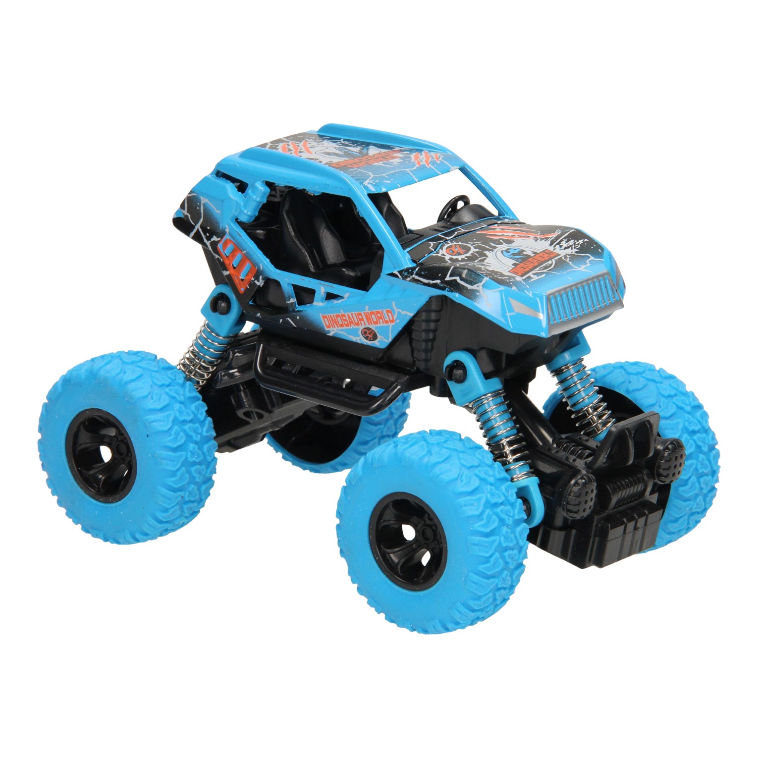 Monster Truck Dino moulé Pull back pression, 1:32