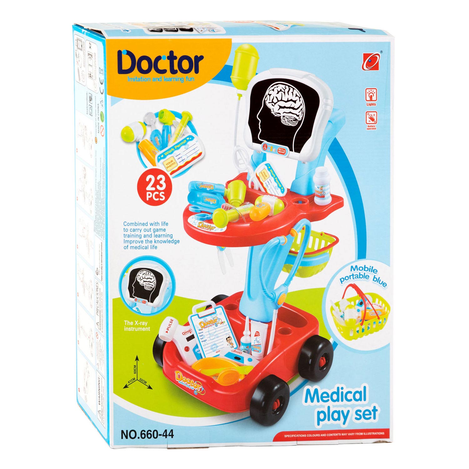 toegang Reis patroon Dokters Trolley, 23dlg. online kopen? | Lobbes Speelgoed