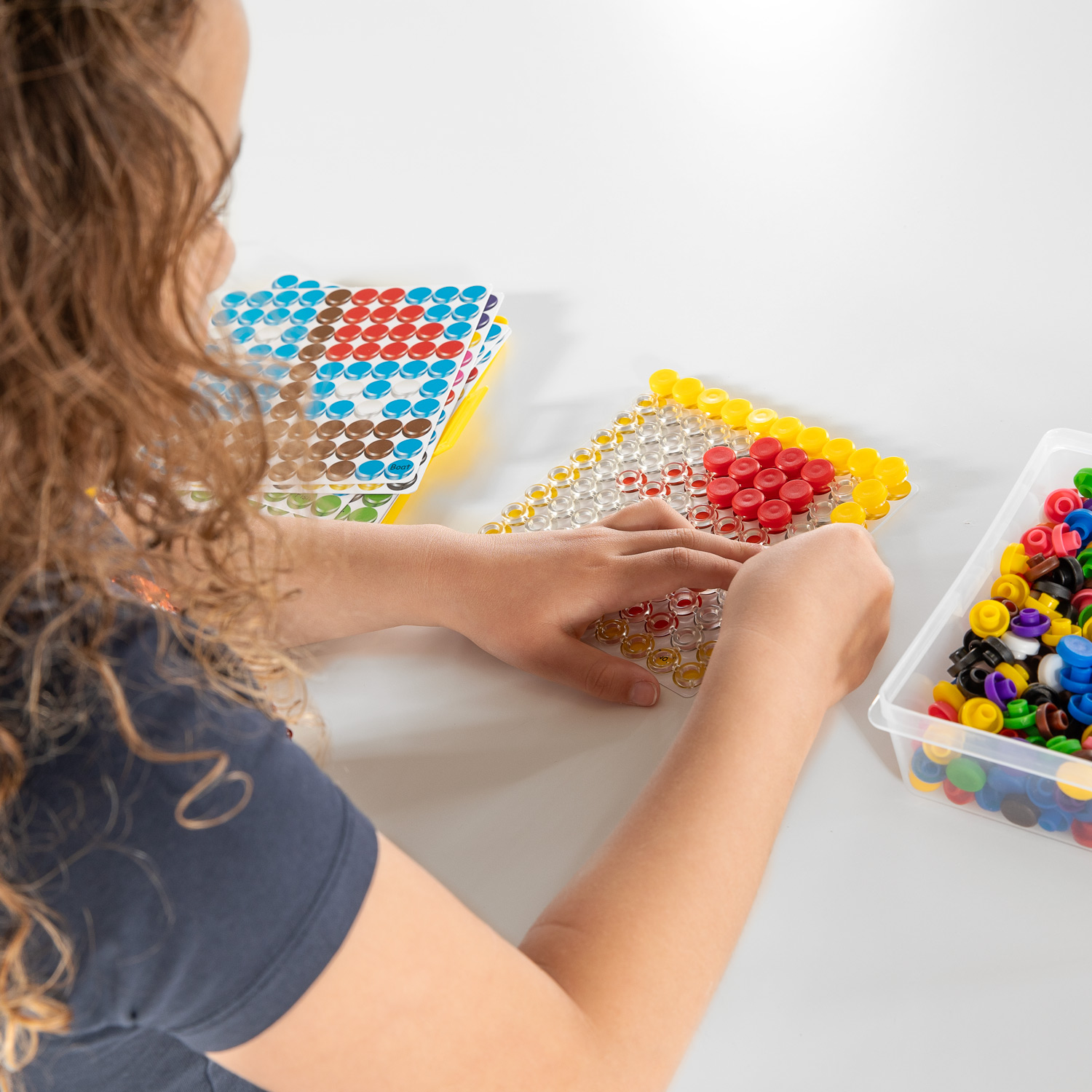 Insérer une mosaïque avec des cartes d'échantillons