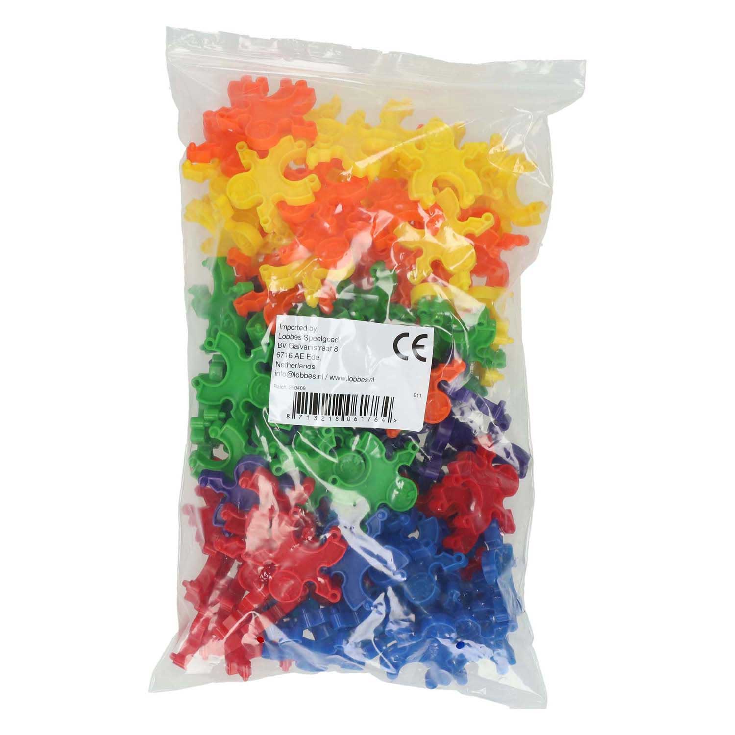 Gekleurde Bouwpoppetjes - 36st.