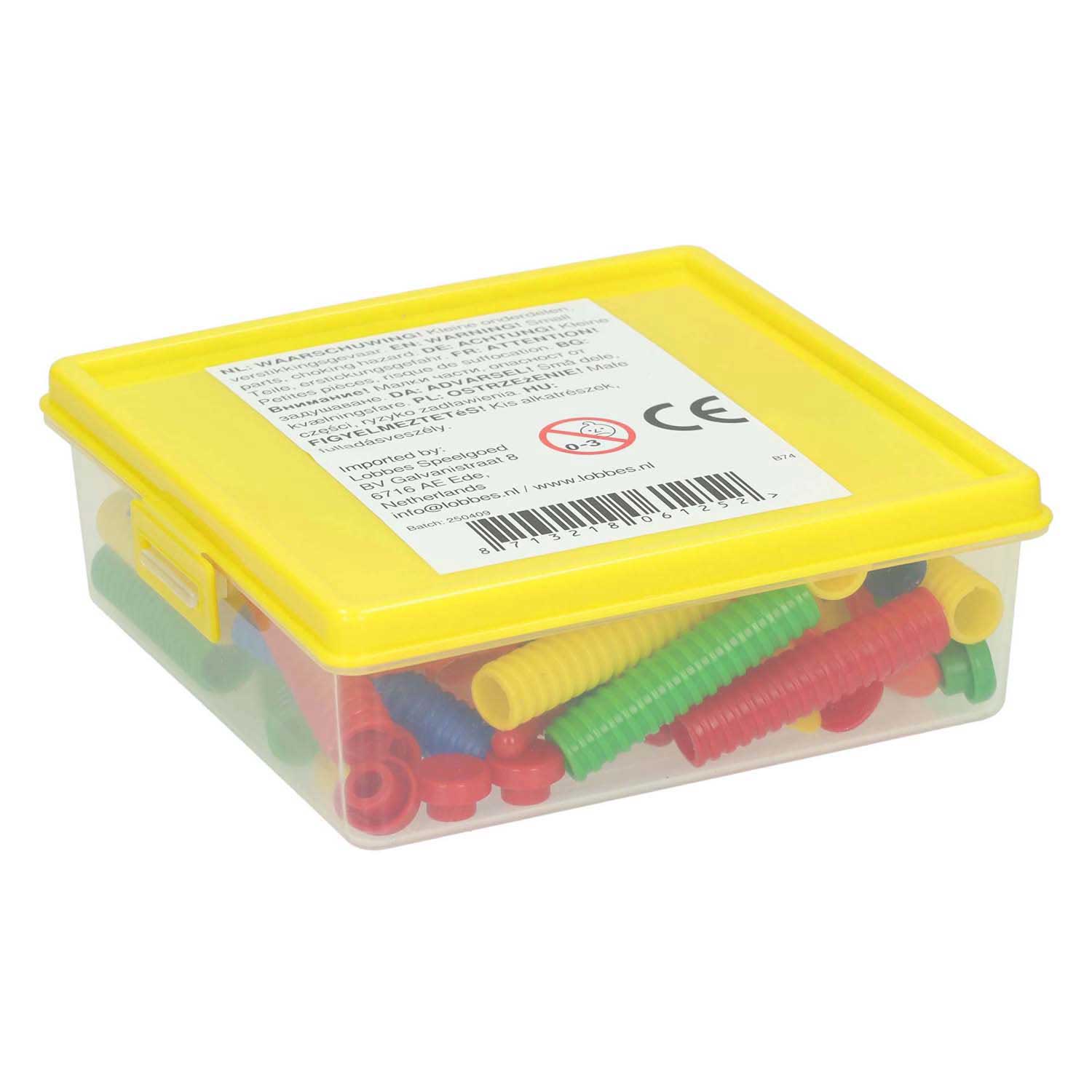 Kleurrijke Vleugelmoeren - 96dlg.