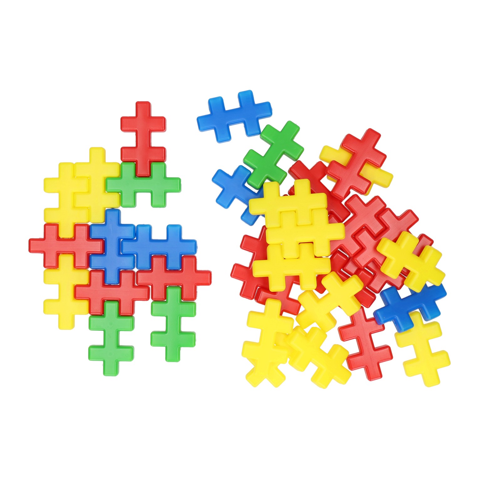 Plus Puzzel set met één Vorm - 60dlg