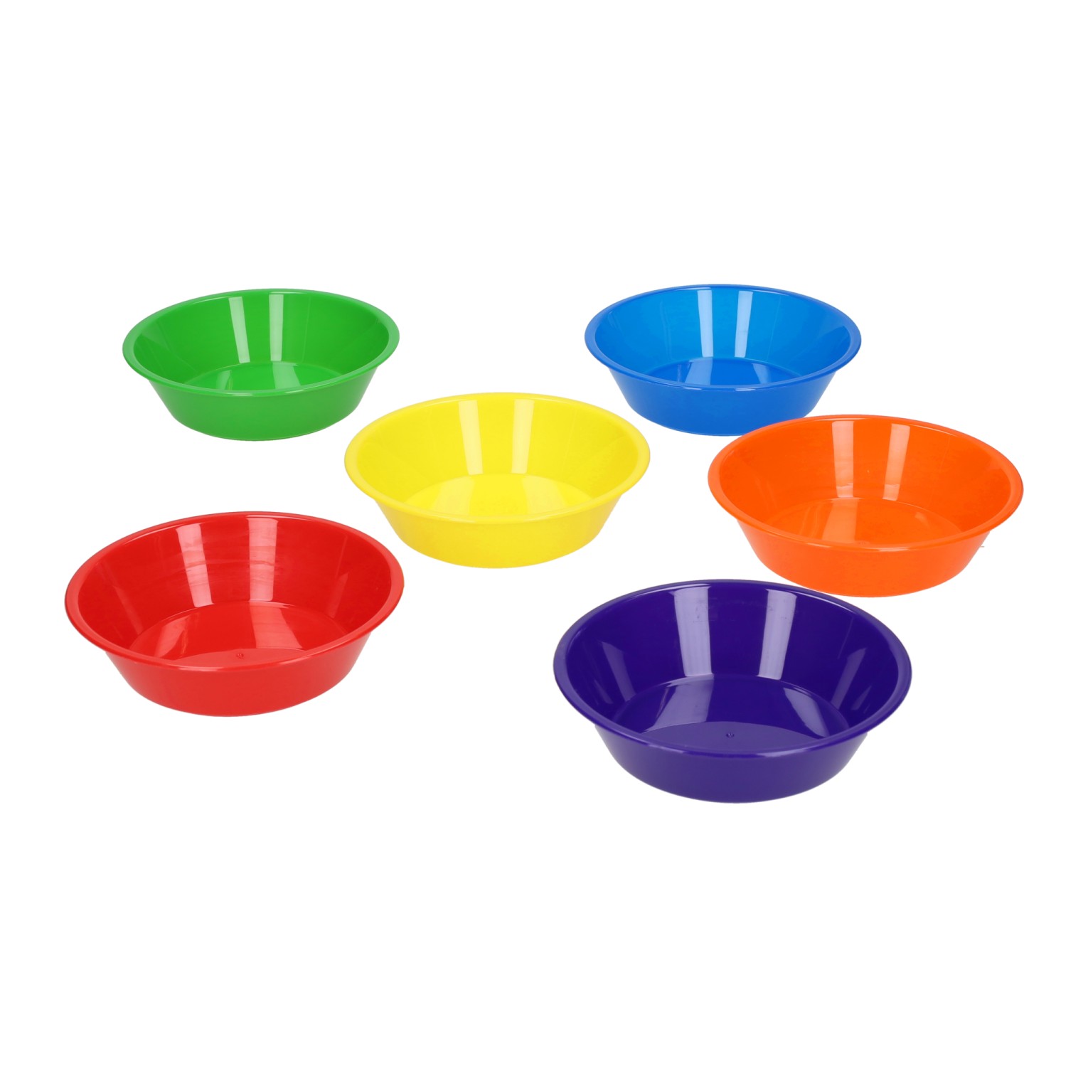 Gekleurde Sorteerbakjes -  6st.