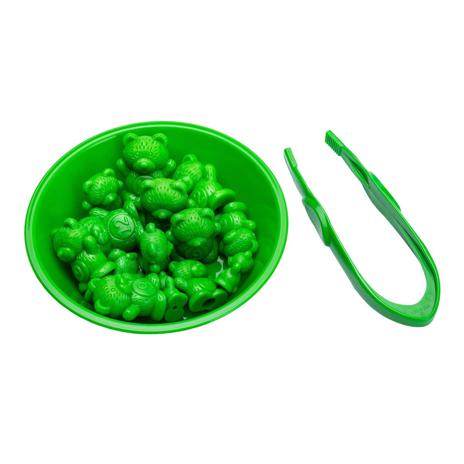 Tel- en Sorteerset met Beren - incl. 6 Bakjes