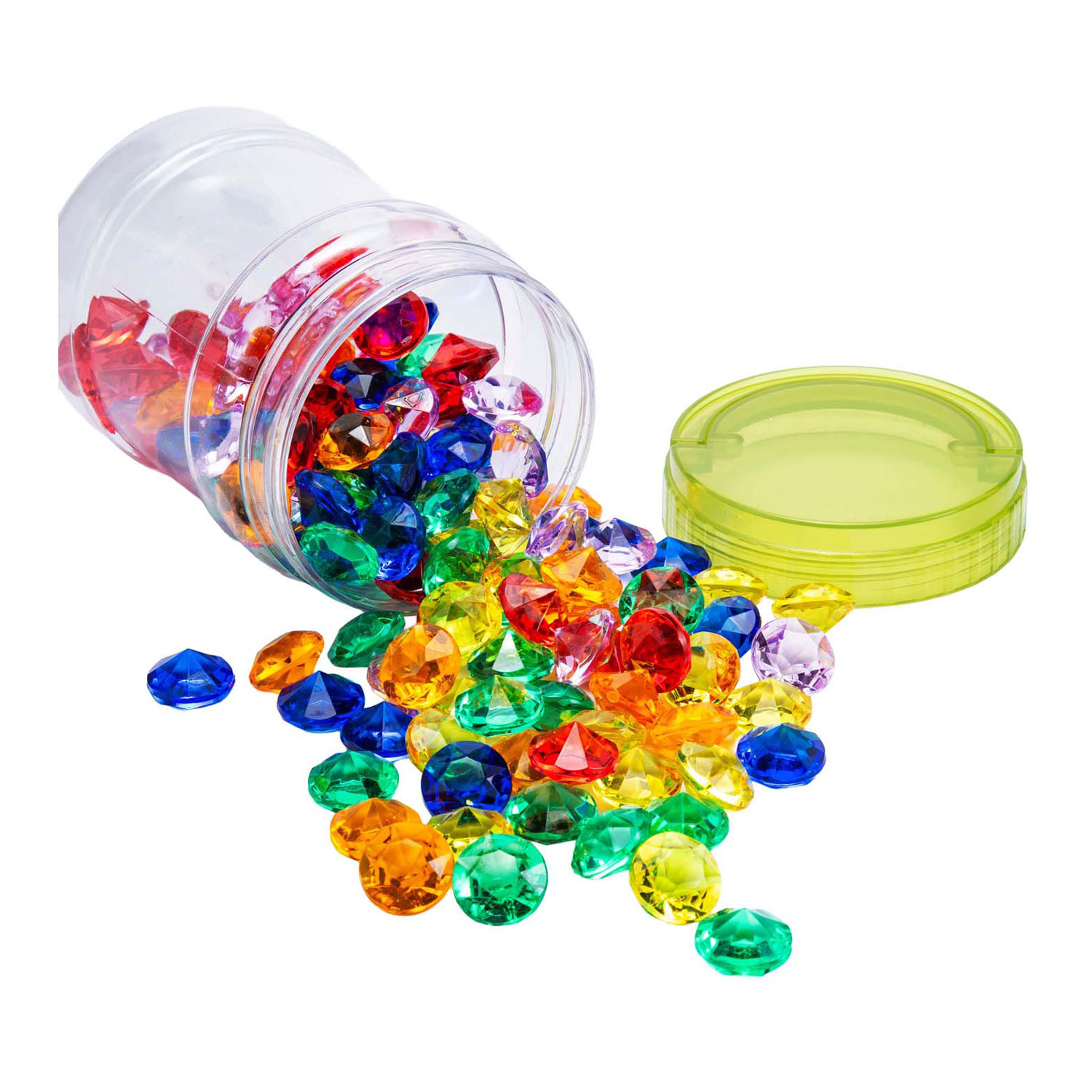 Transparante Kleine Diamanten - 144dlg