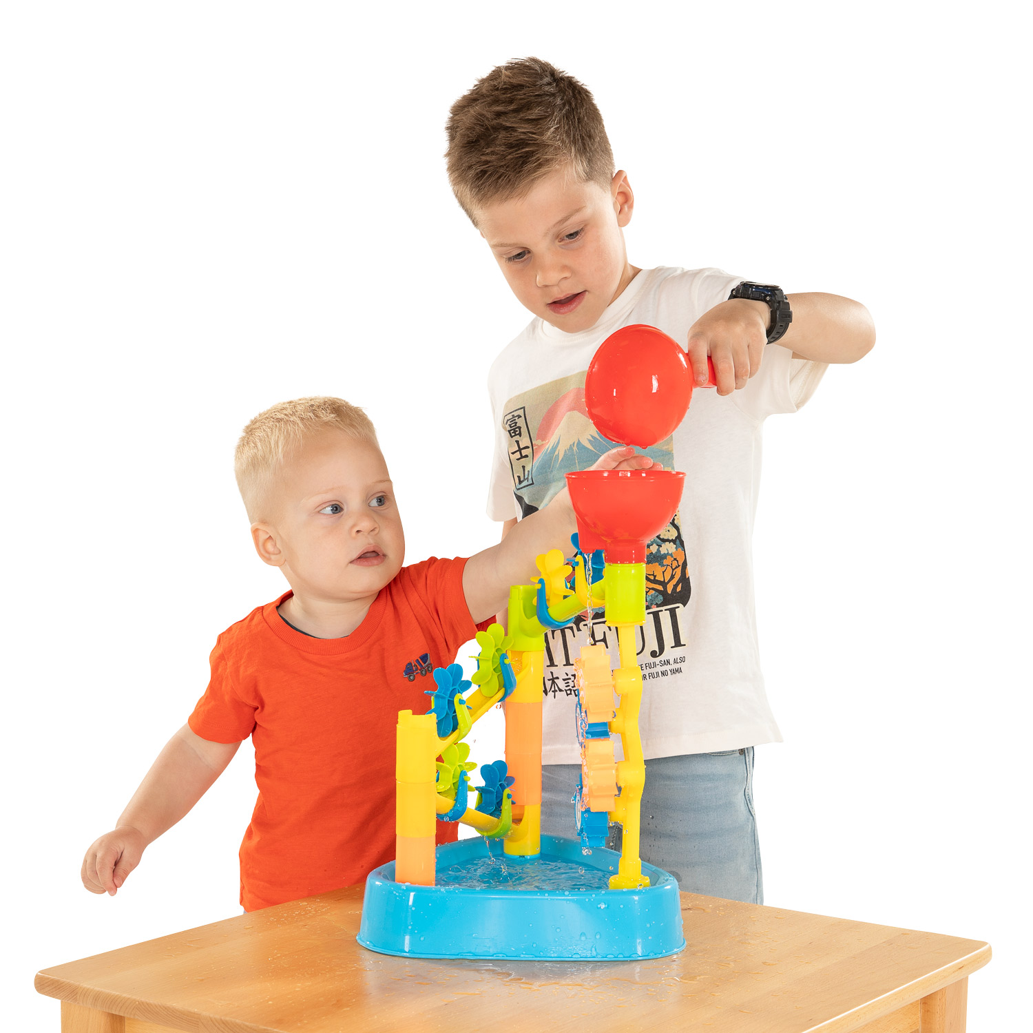 Waterspeelbaan Waterwielen