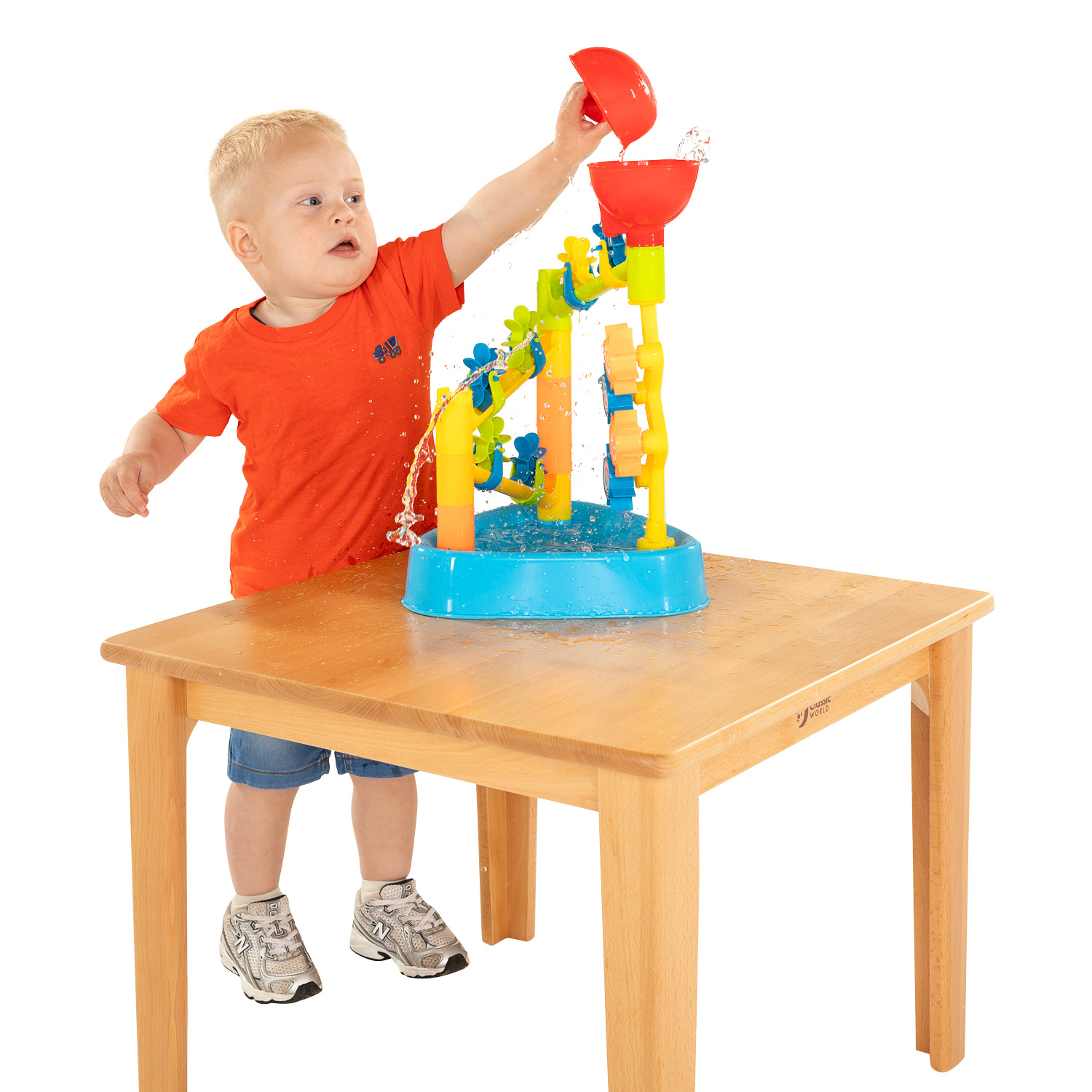 Waterspeelbaan Waterwielen