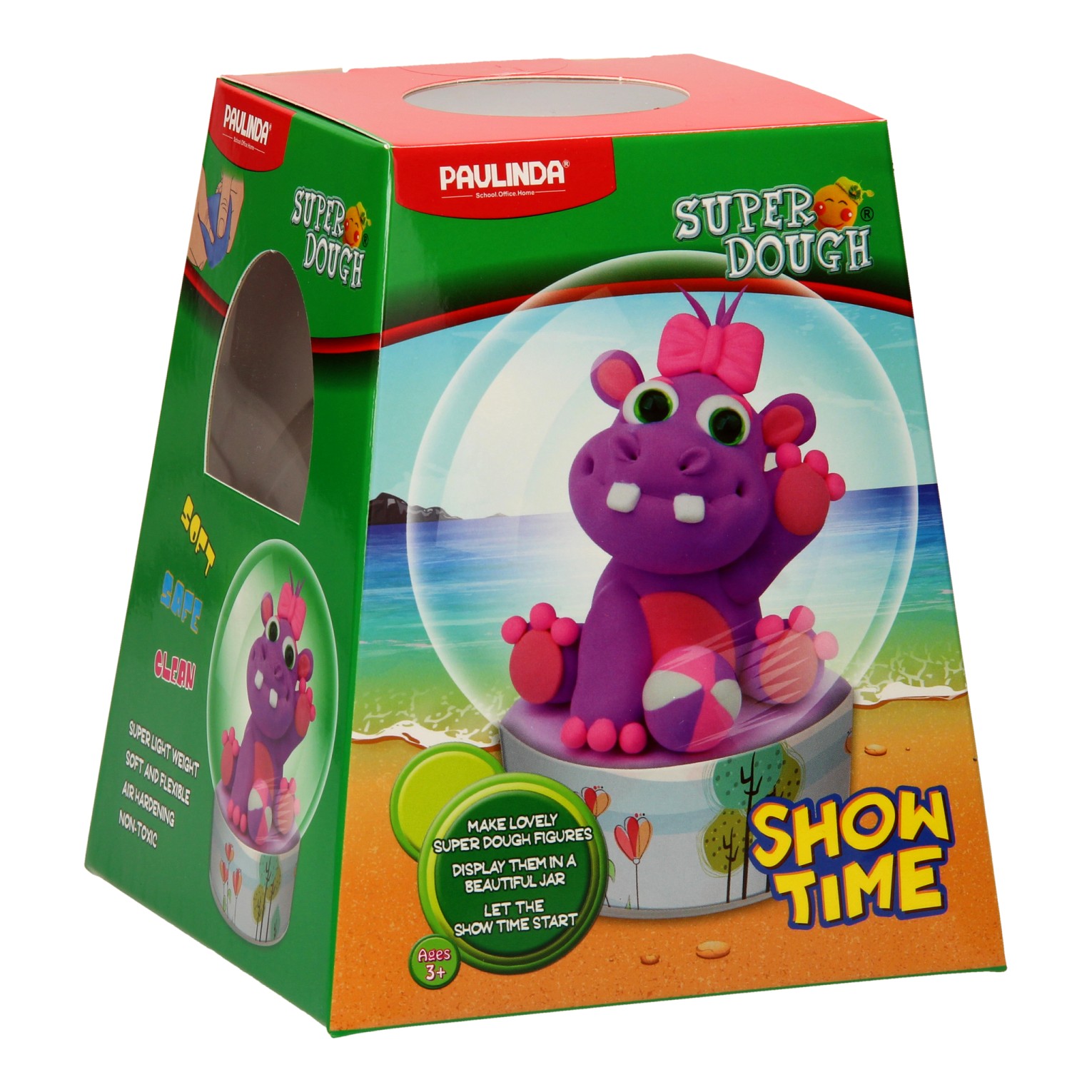 Super Dough Stolp Kleien - Hippo