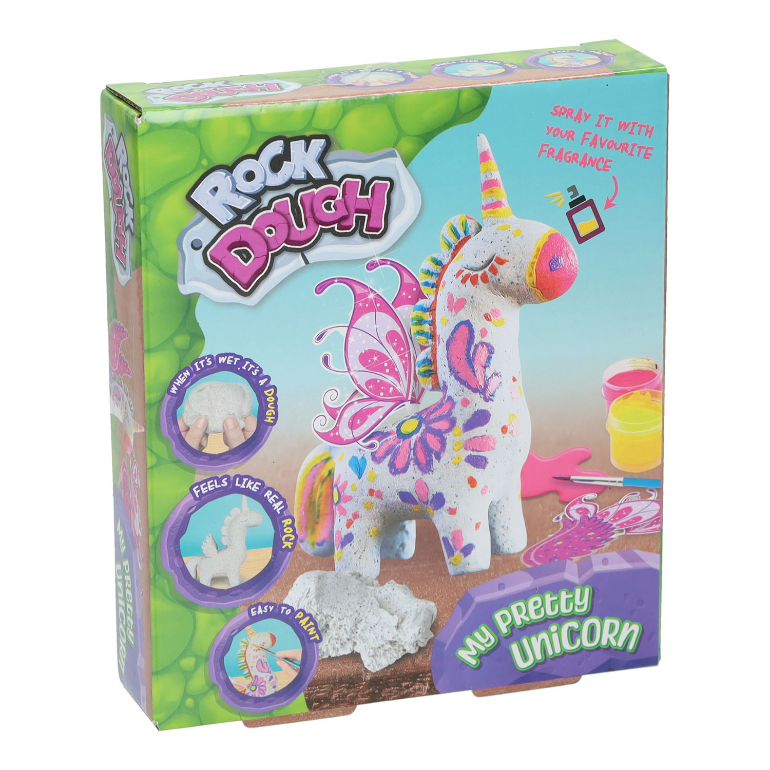 Rock Dough - Ensemble d'argile et de peinture My Pretty Unicorn