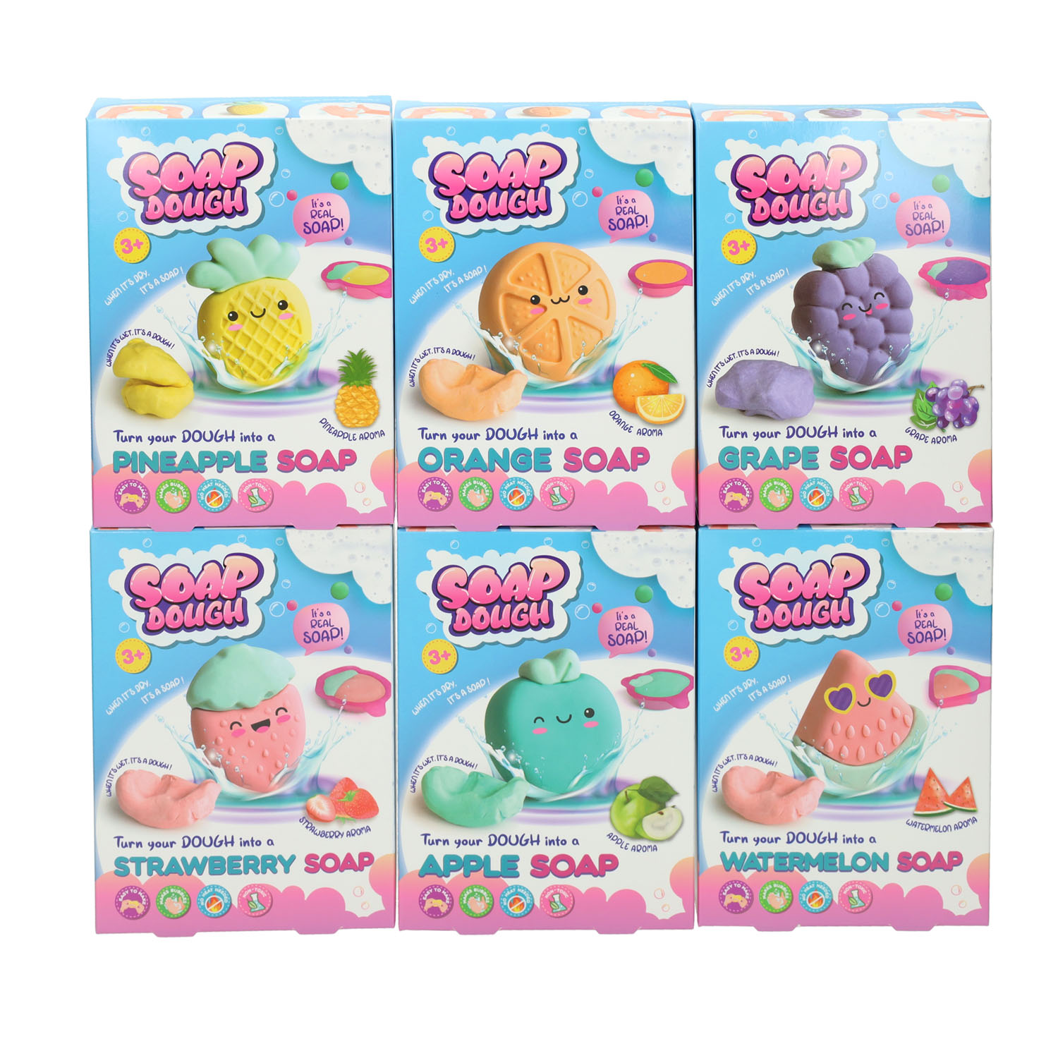 Soap Dough - Klei Zeep Fruit