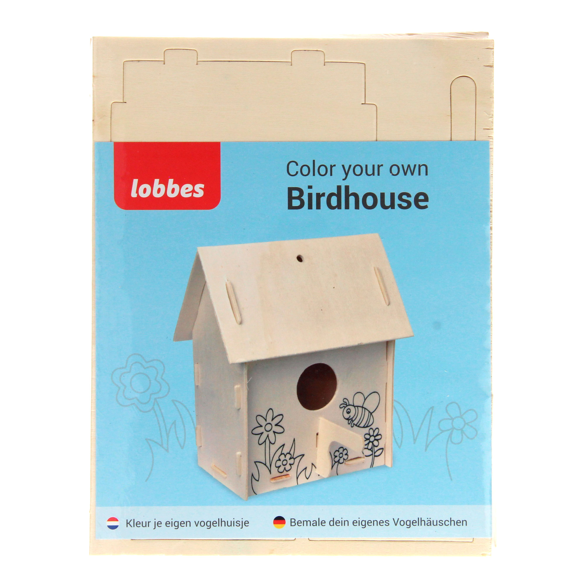 Bauen Sie Ihr eigenes Vogelhaus aus Holz, Variante A