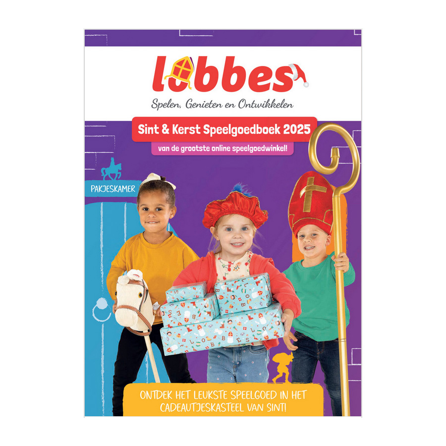 GRATIS Lobbes Speelgoedboek Sint en Kerst 2025