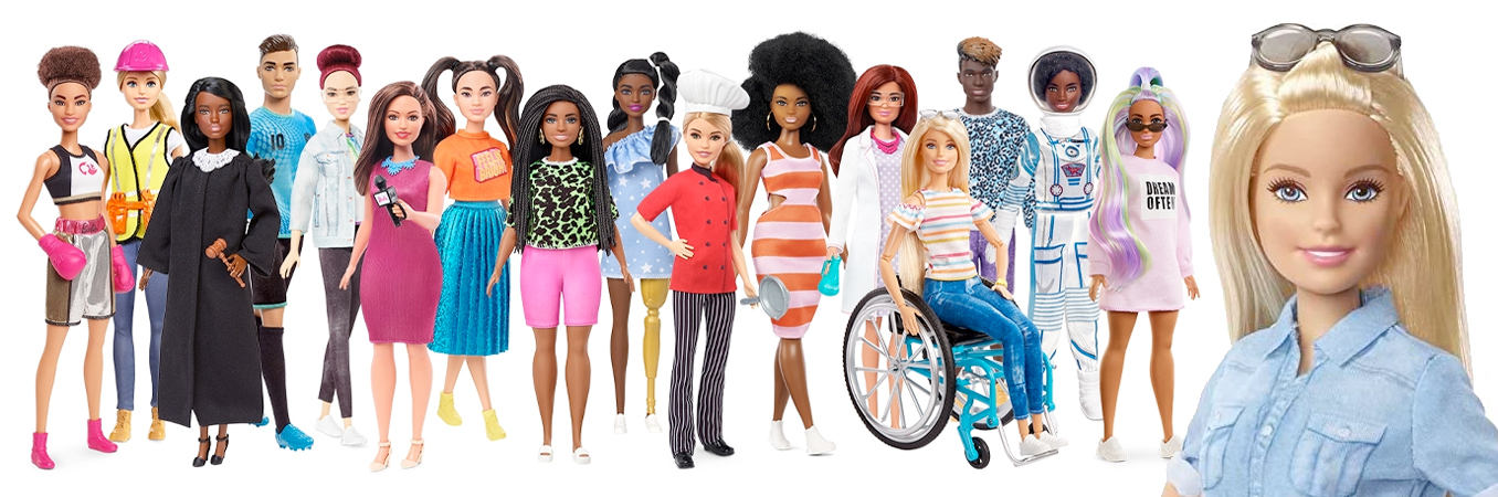 Diverse Barbie Poppen