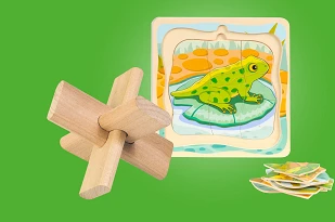 Afbeelding voor Houten Puzzels