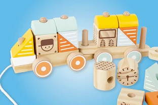 Bild für Babyspielzeug aus Holz