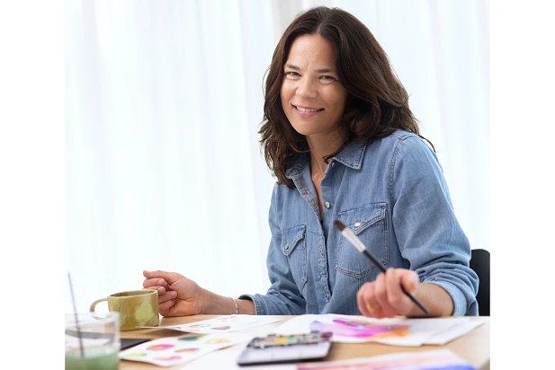 Afbeelding voor Egefjord zelf aan het schilderen