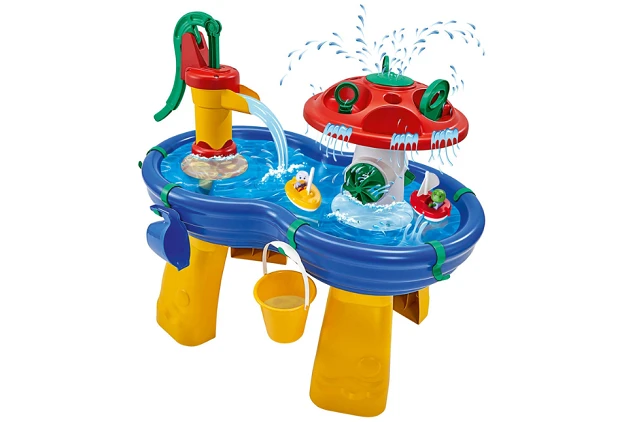 Afbeelding voor Aquaplay watertafel met grote pomp en sproeier
