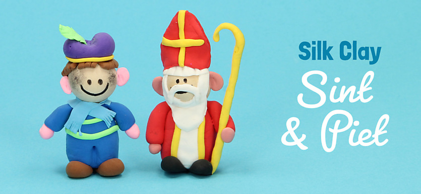Grootte Vermelding Geometrie Klei een Sinterklaas en Piet | Lobbes Speelgoed