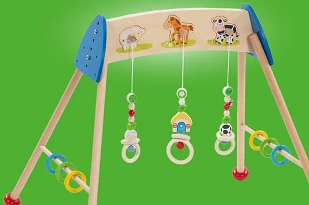 Image pour Jouets en bois pour bébé